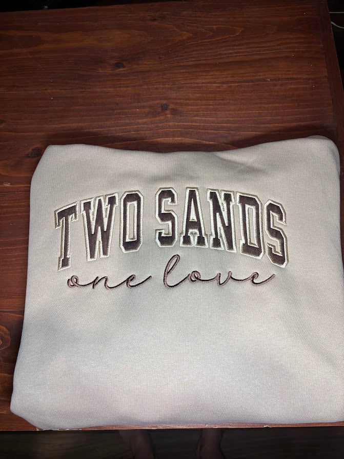 Two Sands Appliqué Heavyweight Hoodie