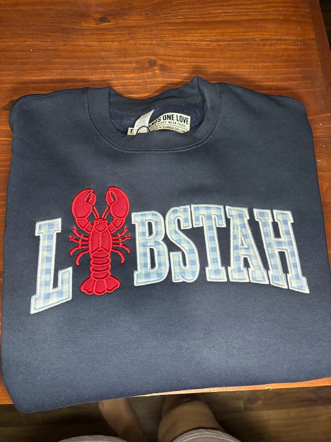 Lobstah Appliqué Heavyweight Crewneck