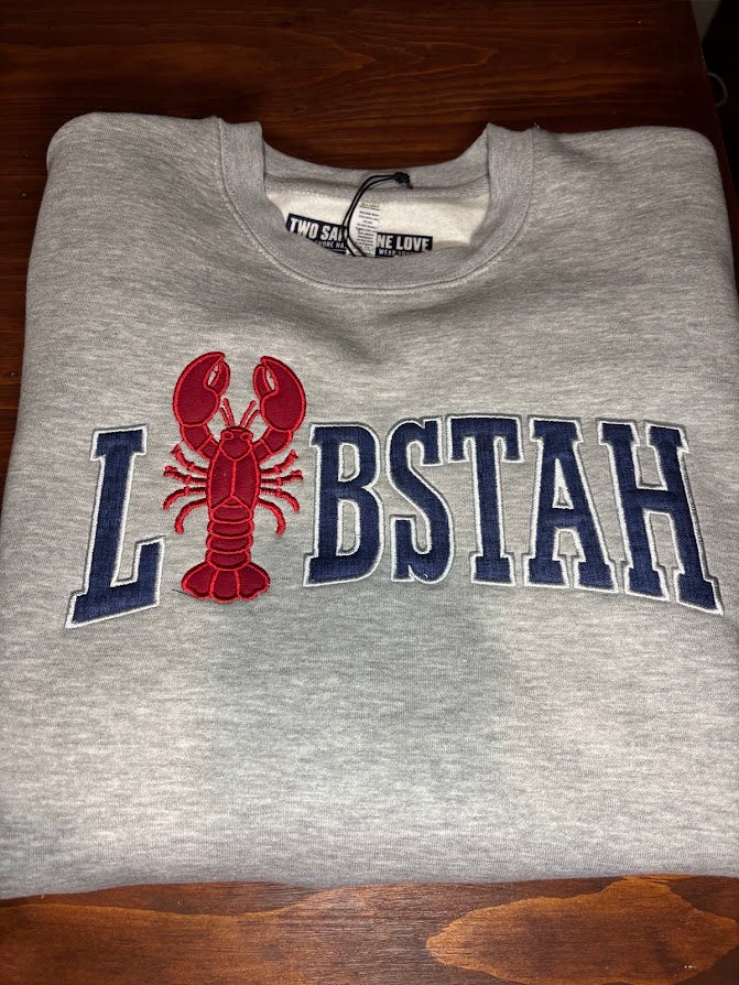 Lobstah Appliqué Heavyweight Crewneck
