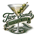 Dirty Martini Cocktail Club Sticker
