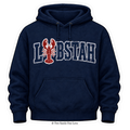 Two Sands One Love Lobstah Hoodie Sticker
