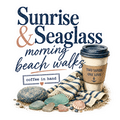 Sunrise & Seaglass Sticker